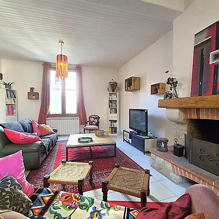 Villa Charmante Maison Confort - 6 Couchages - Jardin Terrasse - Parking Gratuit - 5 Min A Pied Centre *